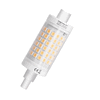 LED-Leuchte mit r7s Sockel, 78mm, 7 Watt (entspricht ca. 70 Watt), warmweiss