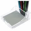 Design Zettelbox mit integriertem Stifthalter und 100 Notizzetteln 8.4 x 8.4 cm