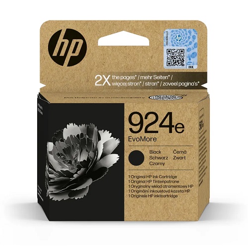 HP 4K0V0NE originale Tintenpatrone Nr. 924e XL black, 1000 Seiten