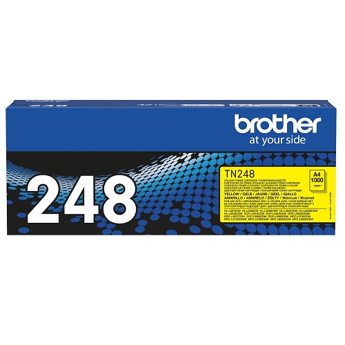 Brother TN-248Y originaleTonerkassette yellow, 1000 Seiten