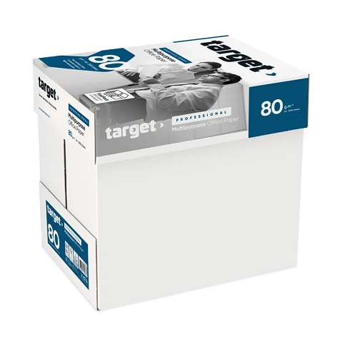 Target professional papier  copier A4, 2500 feuilles, 80g/m2