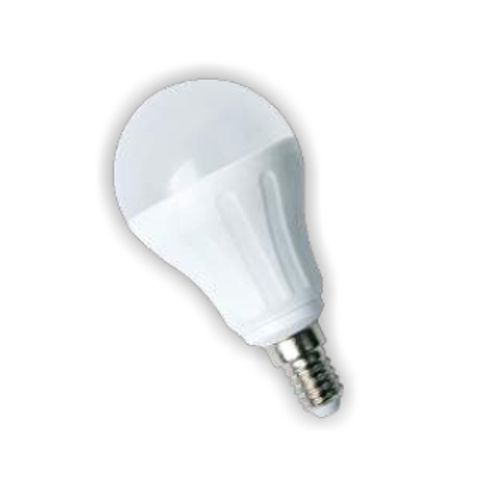 Lampe LED E14, 6 watt (correspond  env. 45 watt), blanc chaud