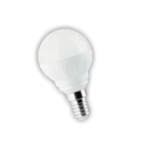 Lampe LED E14, 3 watt (correspond  env. 30 watt), blanc chaud
