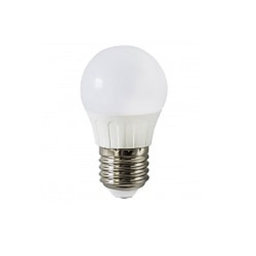 Lampe LED E27, 4 watt (correspond  env. 30 watt), blanc chaud, big angle