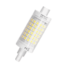 LED-Leuchte mit r7s Sockel, 78mm, 7 Watt (entspricht ca. 70 Watt), kaltweiss