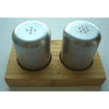 Salz- und Pfefferstreuer mit Bambusstnder, ca 5.5 cm