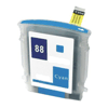 Tintenpatrone cyan, 25 ml. XL Version kompatibel zu HP C9386AE, C9391AE