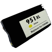 Tintenpatrone yellow Nr. 951 mit XXL-Inhalt, 26ml. kompatibel zu HP CN048AE