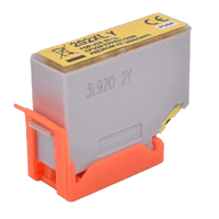 Epson T02H440 kompatible Tintenpatrone Nr. 202 XL yellow, 12 ml.