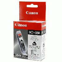 Original Canon BCI-6BK Tintenpatrone Black, 13 ml.