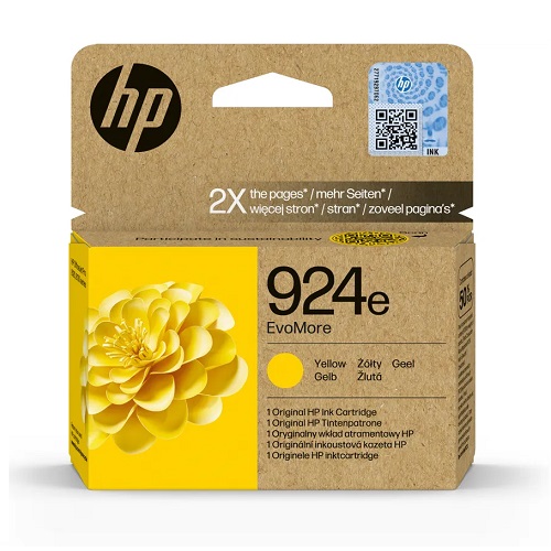 HP 4K0U9NE cartouche d`encre originale no 924e XL jaune, 800 pages