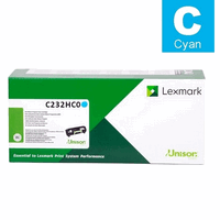 Lexmark C232HC0 originale Tonerkassette cyan, 2300 Seiten