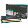 Original Lexmark Toner Cartridge cyan, 6000 Seiten