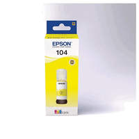 Epson T00P440 originale Tintenpatrone Nr.104 yellow, 70ml, 7500 Seiten