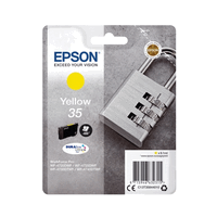 Original Epson Tintenpatrone T358440 yellow, 9.1 ml, 650 Seiten