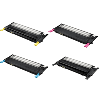 Quality Toner Rainbow-Kit B, C, M, Y, 1 x 1500, 3 x 1000 Seiten kompatibel zu Samsung CLT-P4092