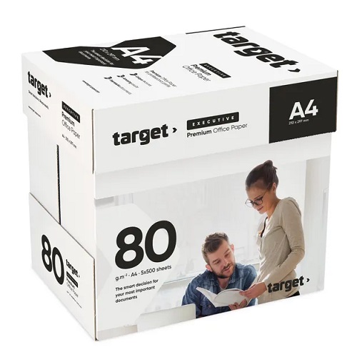 Target executive papier premium A4, 2500 feuilles, 80g/m2
